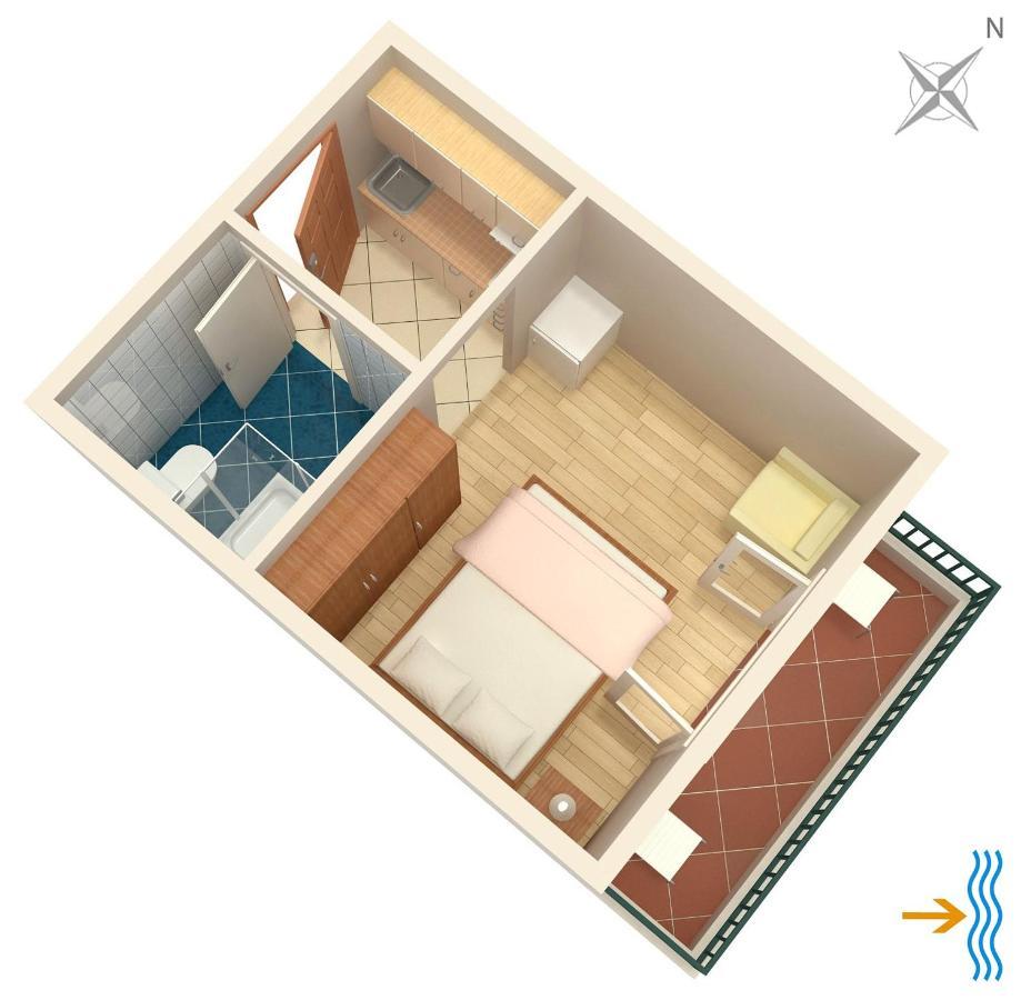 Studio Pokrivenik 10427A Zastražišće Esterno foto